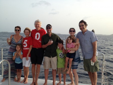 The Roaming Family Sails with Cruz Bay